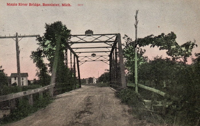 Bannister - Old Post Card Photo (newer photo)